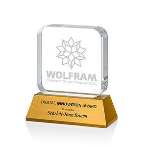 Flamborough Award on Base - Amber