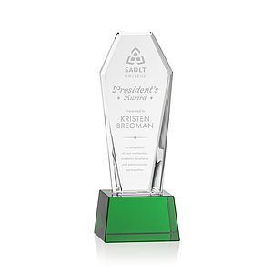 Romford Award on Base - Green