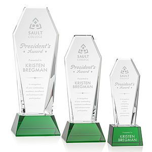 Romford Award on Base - Green