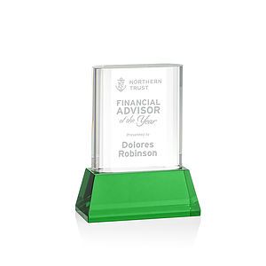 Merit Award on Base - Green