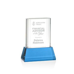 Merit Award on Base - Sky Blue