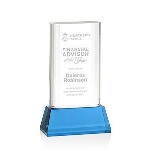 Merit Award on Base - Sky Blue