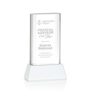 Merit Award on Base - White