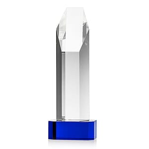 Ashford Award on Blue Base 
