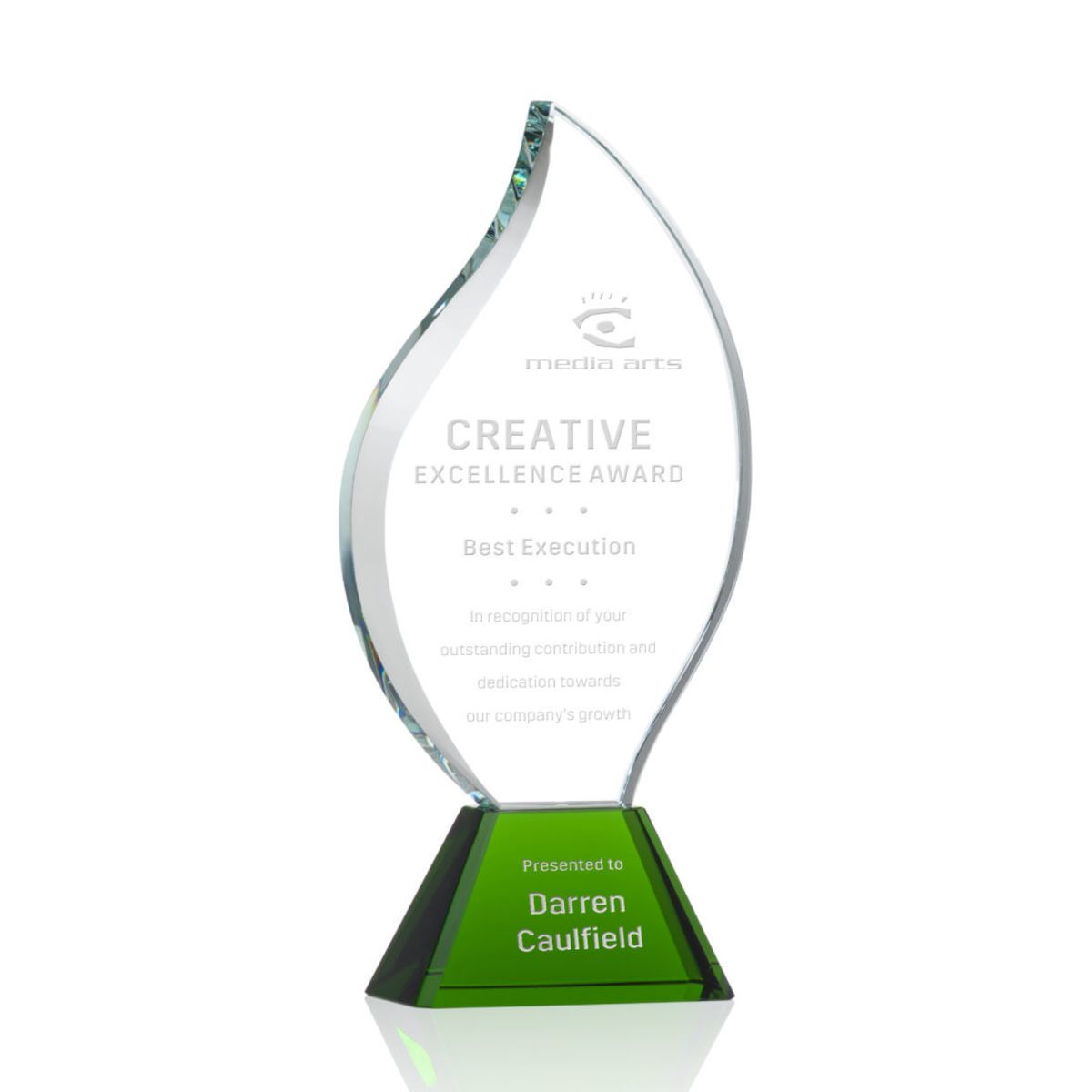 Norina Flame Award - Green