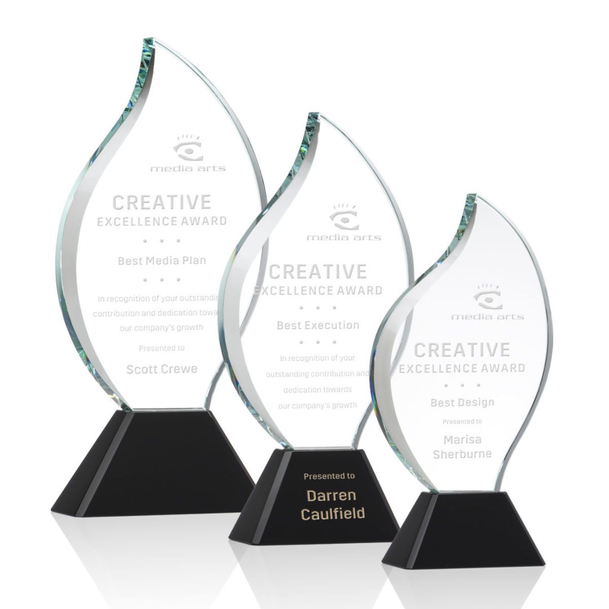 Norina Flame Award - Black