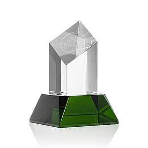 Barone Award on Base - Green