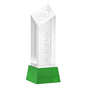Barone Award on Base - Green