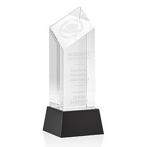 Barone Award on Base - Black