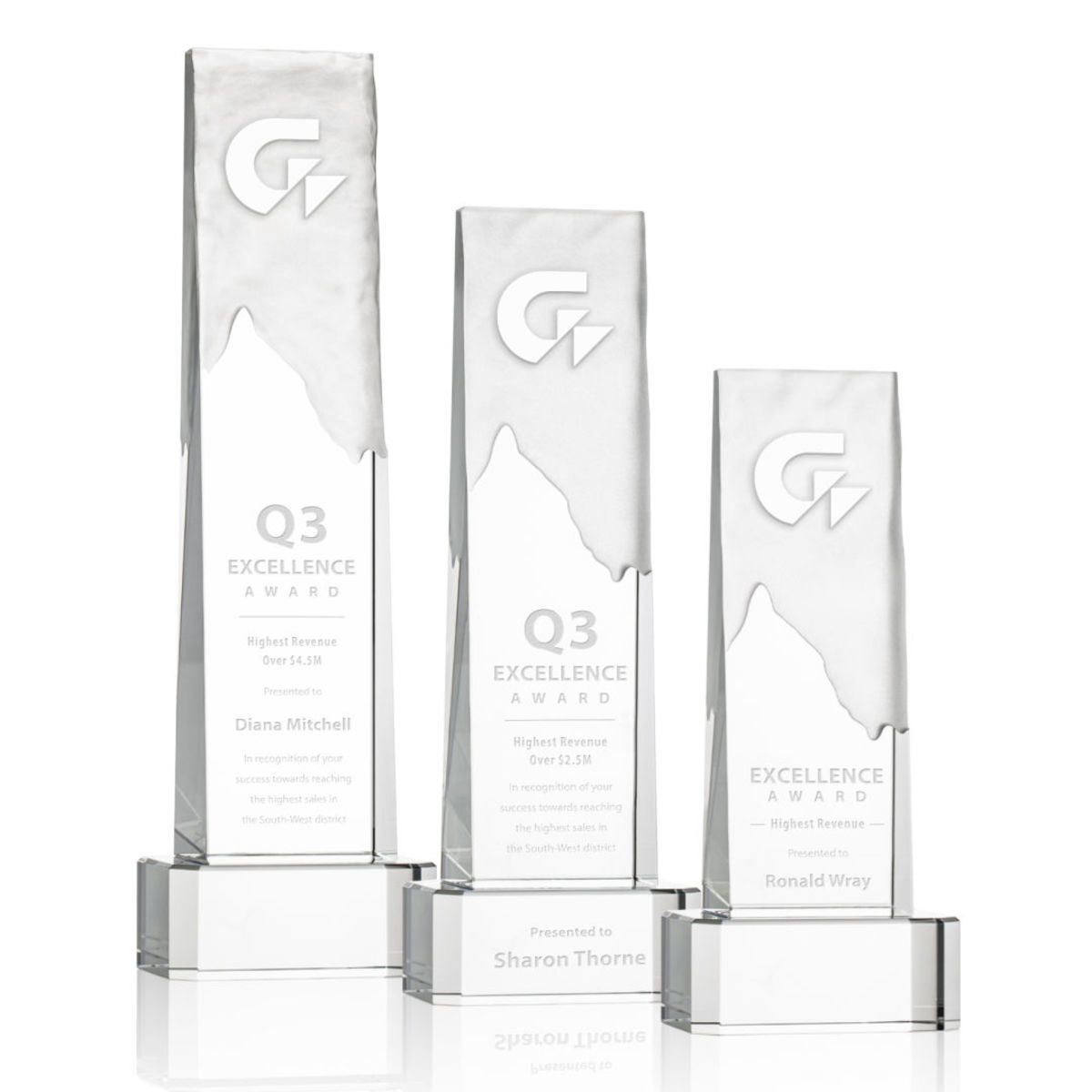 Rushmore Award on Base - Clear