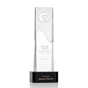 Rushmore Award on Base - Black