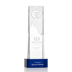 Rushmore Award on Base - Blue