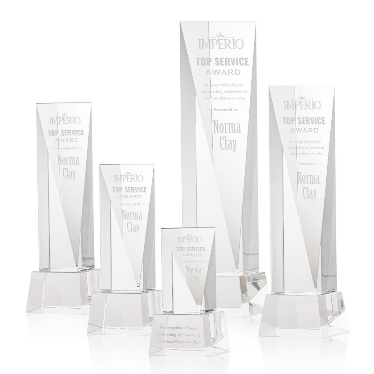 Easton Award on Base - Clear