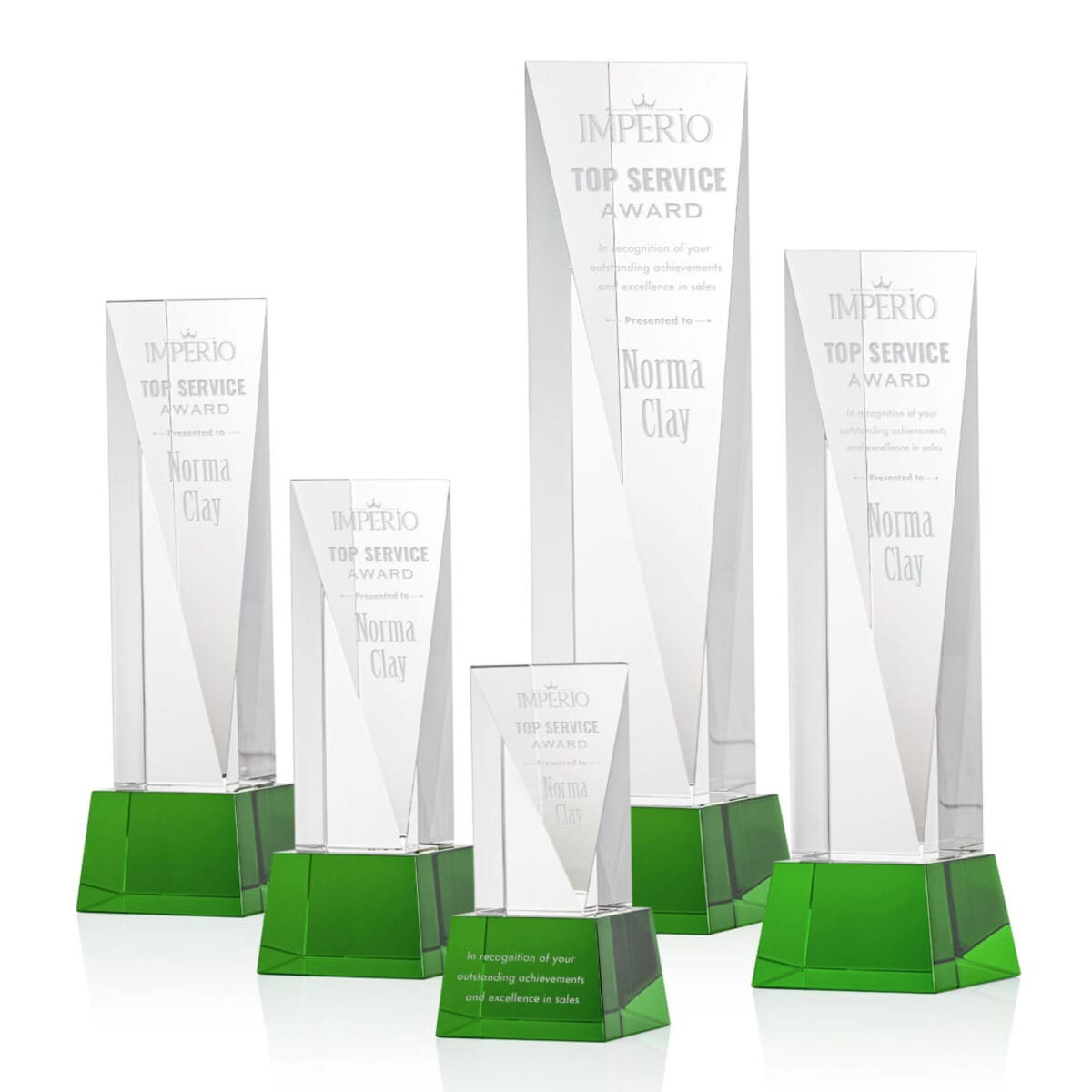 Easton Award on Base - Green