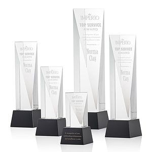 Easton Award on Base - Black
