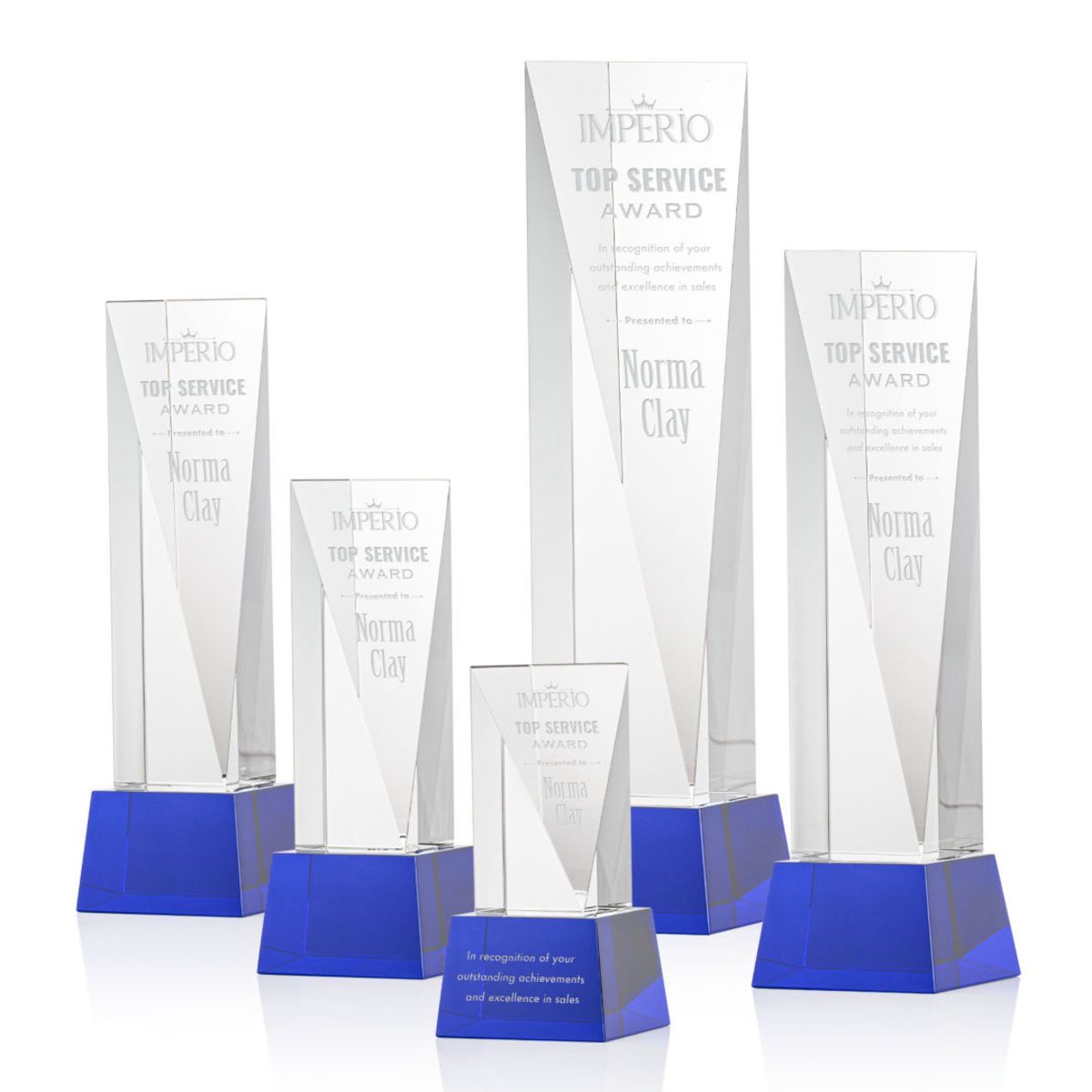 Easton Award on Base - Blue