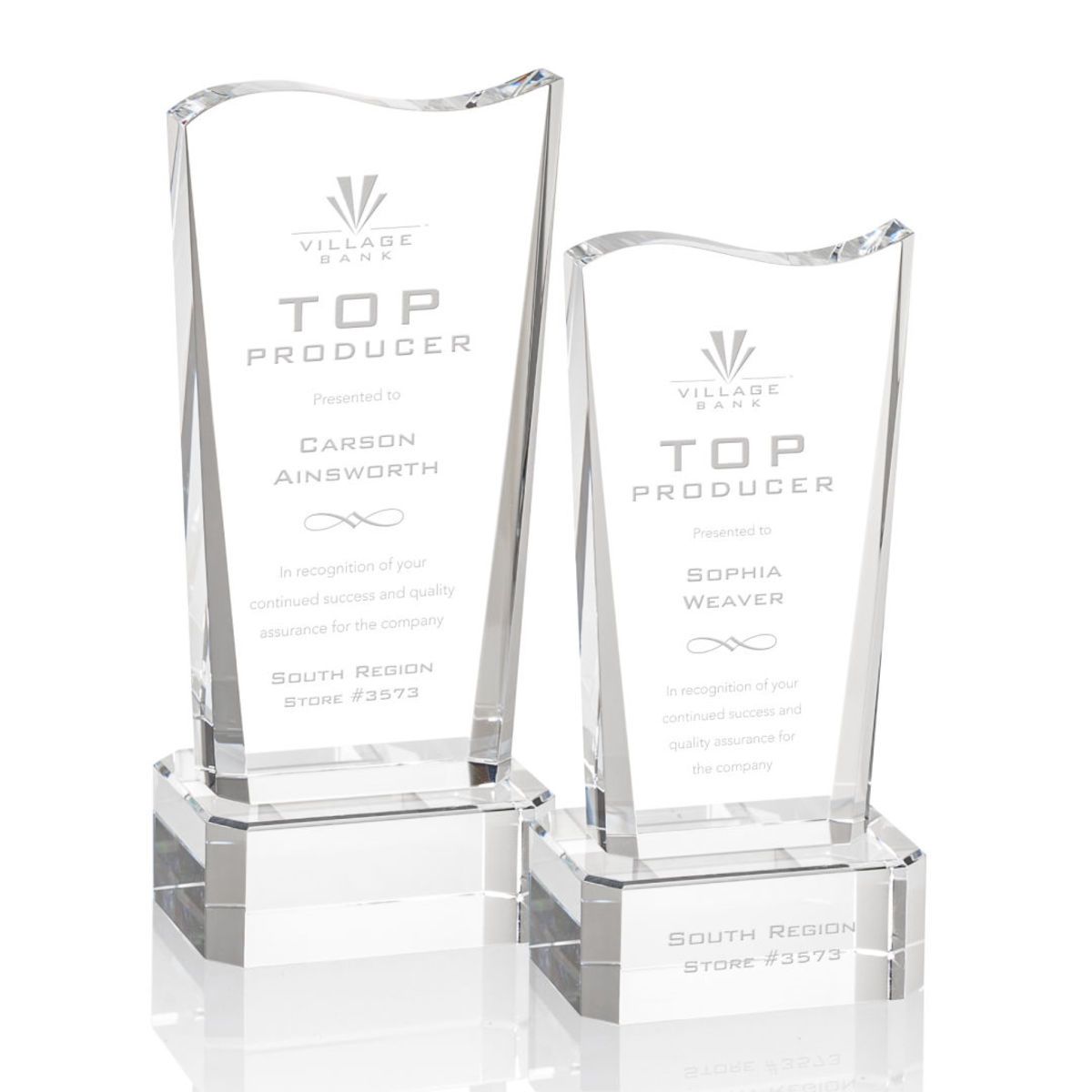 Violetta Award on Base - Clear