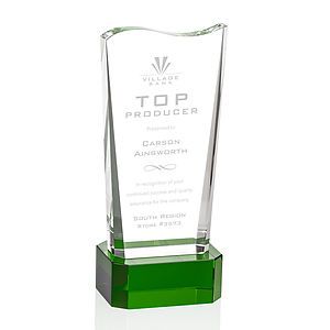 Violetta Award on Base - Green