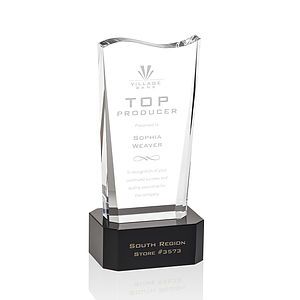 Violetta Award on Base - Black