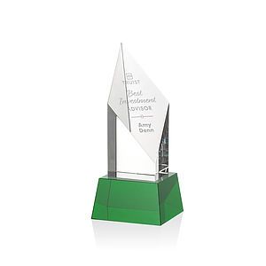 Vertex Award on Base - Green