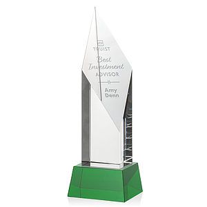 Vertex Award on Base - Green