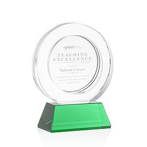 Templeton Award on Base - Green