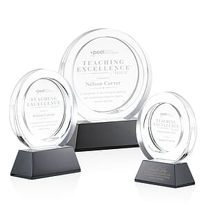Templeton Award on Base - Black