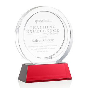 Templeton Award on Base - Red