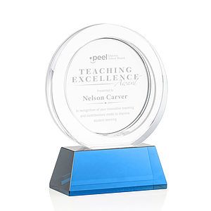 Templeton Award on Base - Sky Blue