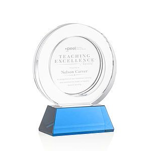 Templeton Award on Base - Sky Blue