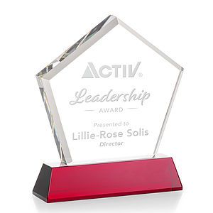 Genosee Award on Base - Red