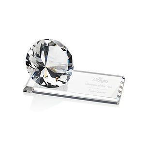 Gemstone Award on Starfire - Diamond