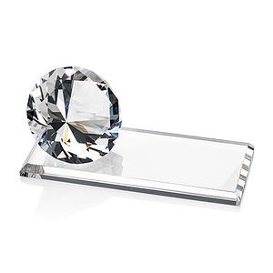 Gemstone Award on Starfire - Diamond