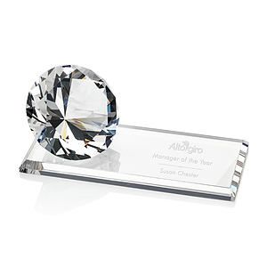 Gemstone Award on Starfire - Diamond