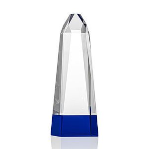 Radiant Obelisk Award - Blue