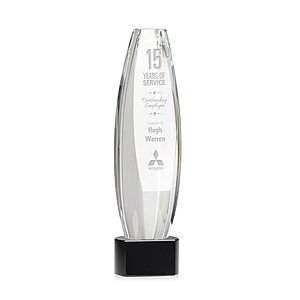 Hoover Award on Paragon Base - Black