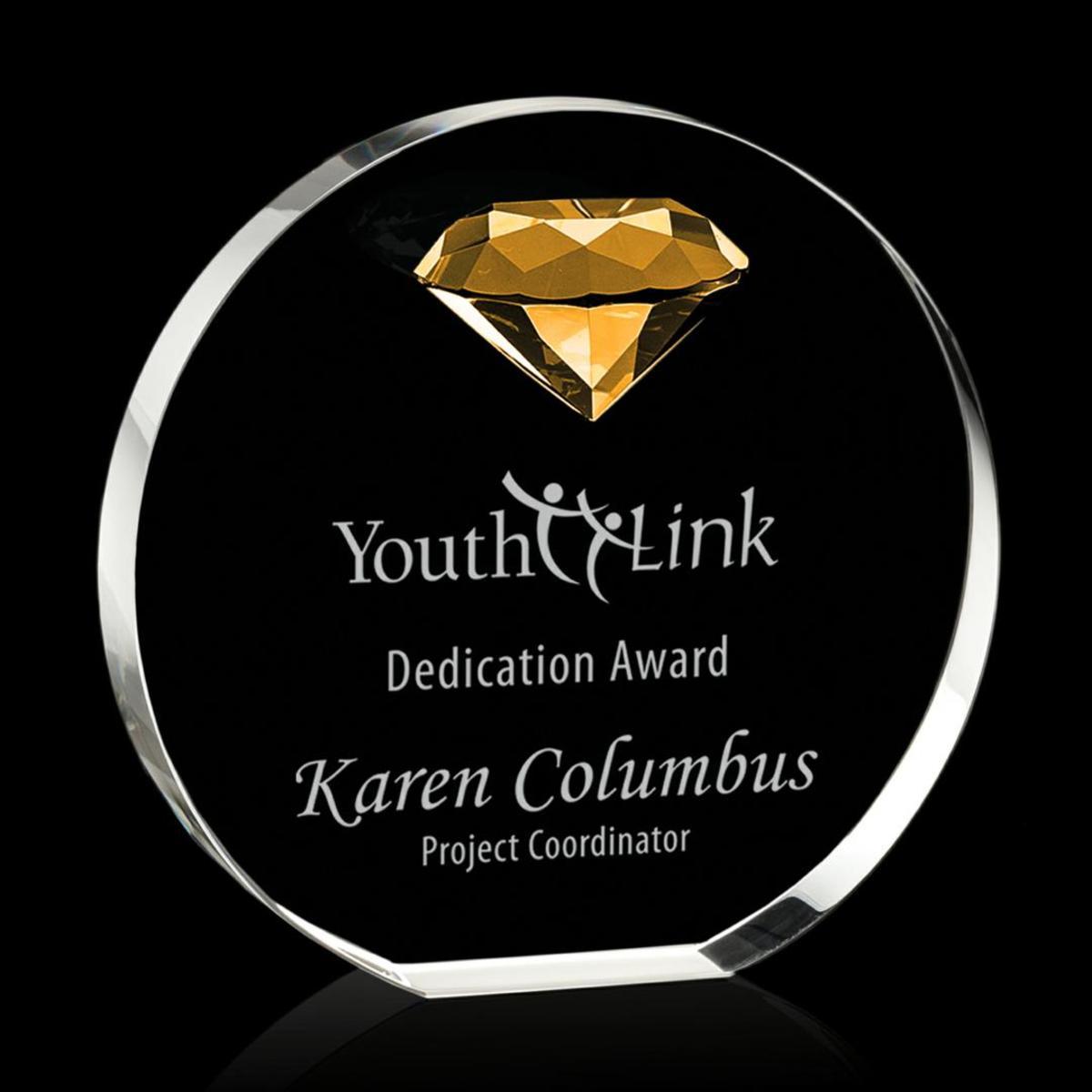 Anastasia Gemstone Award - Amber