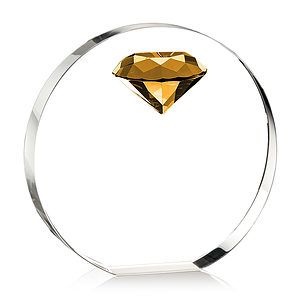 Anastasia Gemstone Award - Amber