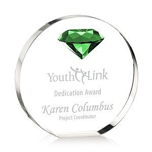 Anastasia Gemstone Award - Emerald