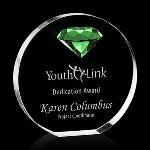 Anastasia Gemstone Award - Emerald
