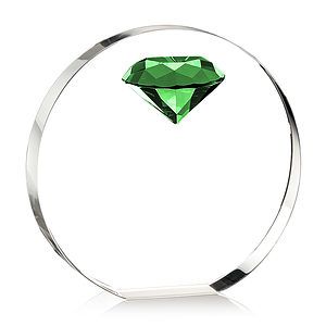 Anastasia Gemstone Award - Emerald