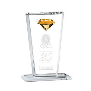 Regina Gemstone Award - Amber