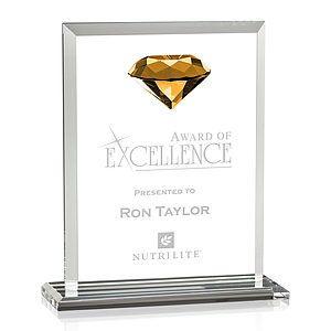 Sanford Gemstone Award - Amber