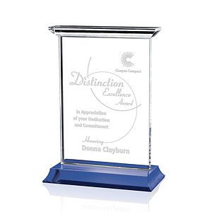 Tobermory Award - Blue (Vertical)