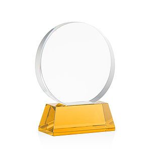 Glenwood Award on Base - Amber