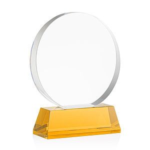 Glenwood Award on Base - Amber