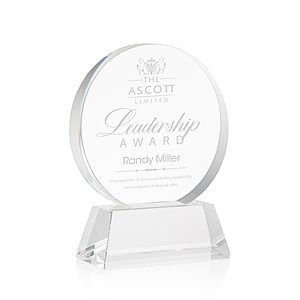 Glenwood Award on Base - Clear