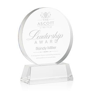 Glenwood Award on Base - Clear