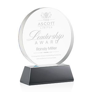 Glenwood Award on Base - Black