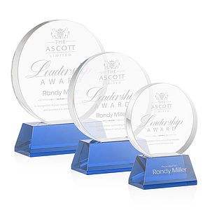 Glenwood Award on Base - Blue
